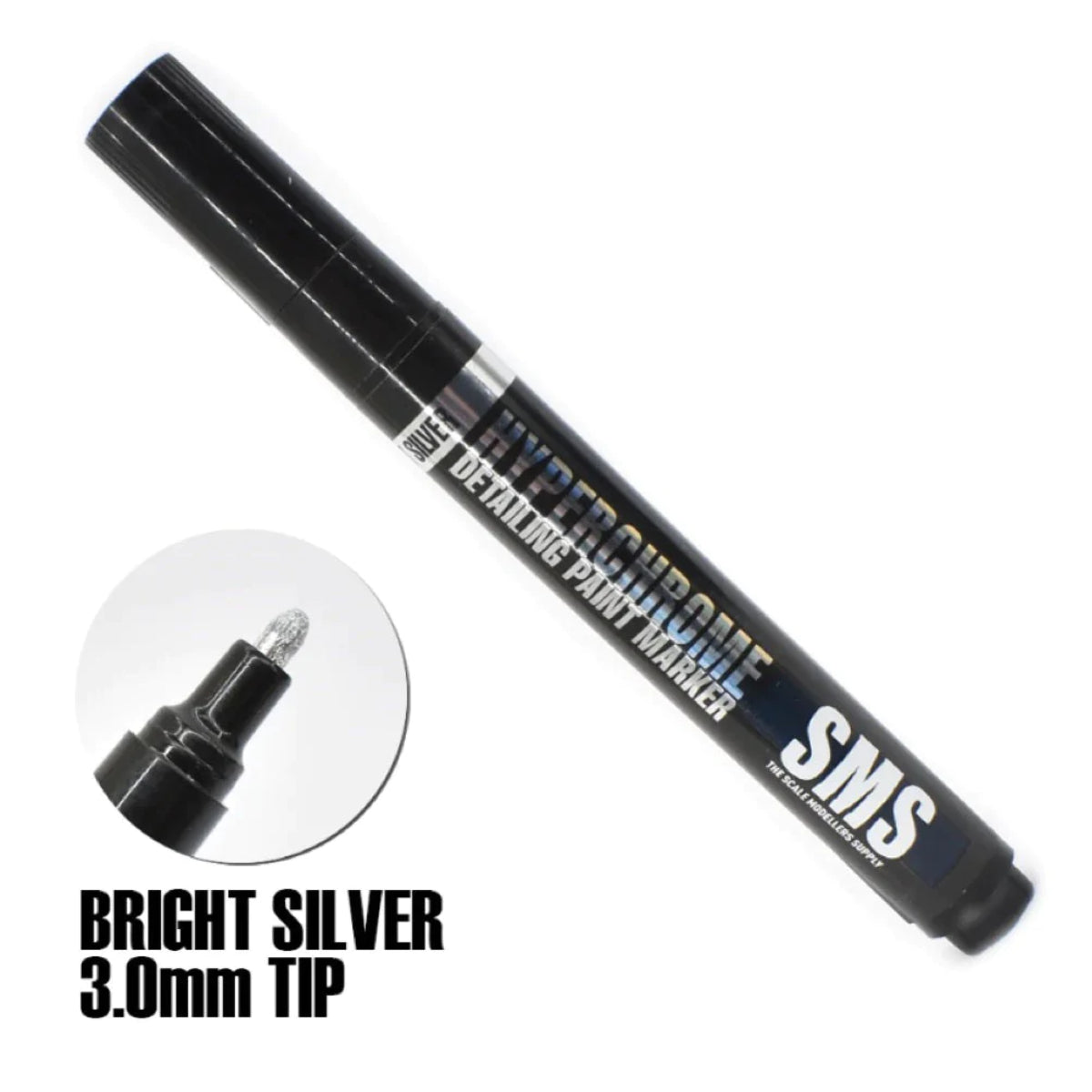 SMS HyperChrome Marker Bright Silver 3mm