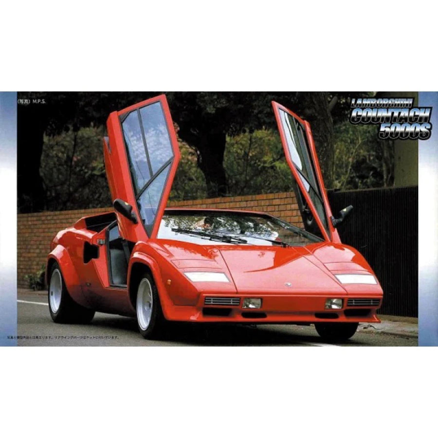 Fujimi 1/24 Countach 5000S Quattro Valvole Plastic Model Kit