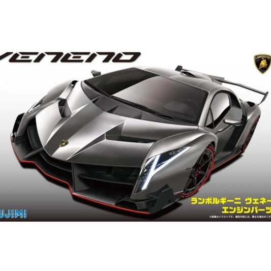 Fujimi 1/24 Lamborghini Veneno w/Engine Plastic Model Kit