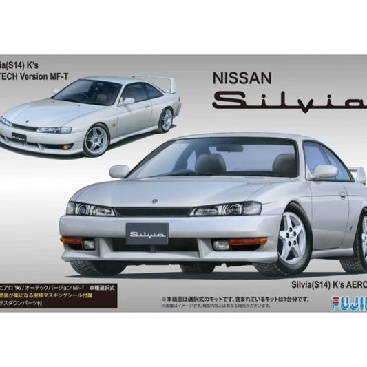 Fujimi 1/24 Nissan S14 Silvia K's Aero '96/Autech Version Plastic Model Kit