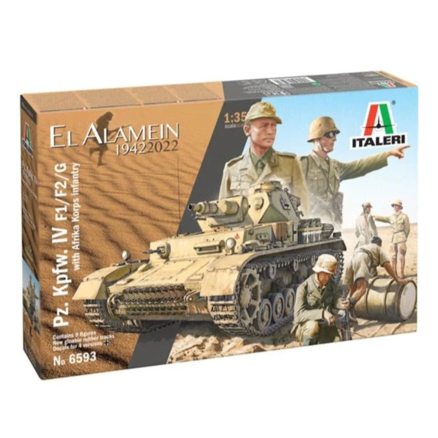 Italeri 6593S 1/35 Pz. IV F1/F2/G with Afrika Korps