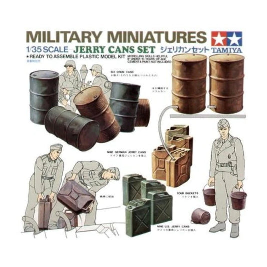 Tamiya 35026 1/35 Jerry Can Set