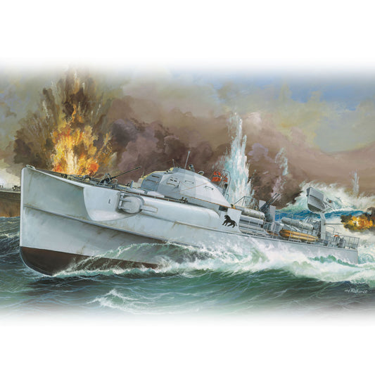 Revell German Fast Attack Craft S-100 Plastic Model Kit - Aussie Hobbies 