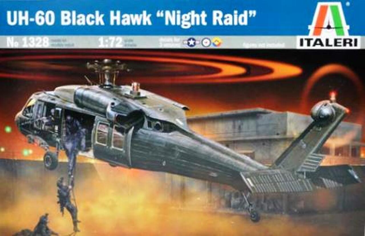 Italeri - UH-60/MH-69 Black Hawk "Night Raid" - Aussie Hobbies 