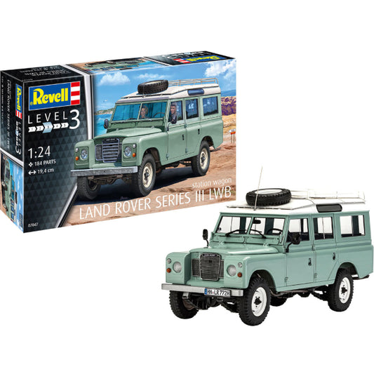 Revell Land Rover Series III Plastic Model Kit - Aussie Hobbies 