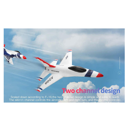 WL Toys XK A200 F-16B 2ch RC Aircraft