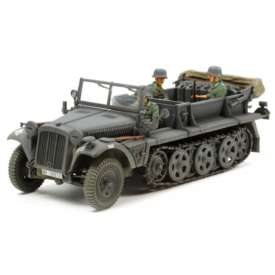 Tamiya 1/35 German 1ton Half-Track Sd.Kfz.10 Scaled Plastic Model Kit