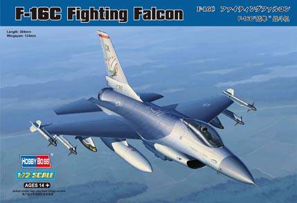 HobbyBoss 1:72 F-16C Fighting Falcon – Aussie Hobbies