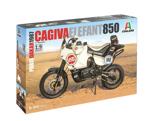 Italeri - Cagiva Elefant 850 Paris-Dakar 1987 1:9 - Aussie Hobbies 