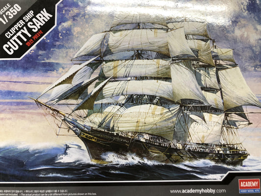 ACADEMY 1/350 CUTTYSARK PLASTIC MODEL KIT - Aussie Hobbies 