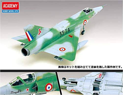 ACADEMY 1/48 MIRAGE IIIR FIGHTER PLASTIC MODEL KIT - Aussie Hobbies 