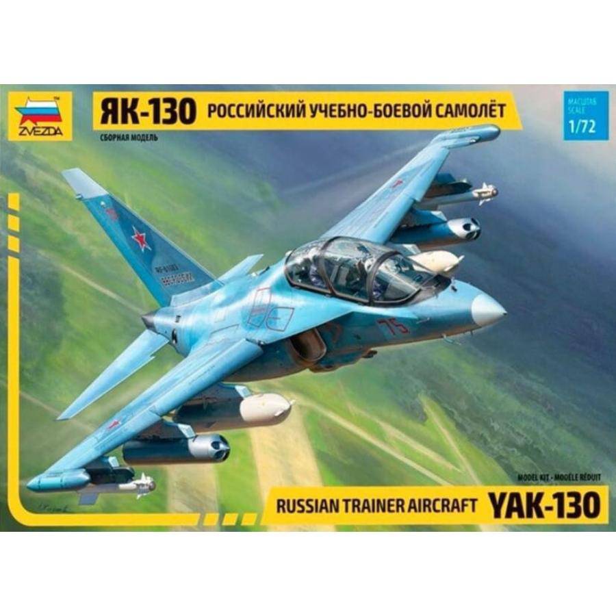 Zvezda - Yak-130 1:72 Model Kit - Aussie Hobbies 