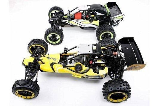 853221 | Rovan Green Baja 5B Shorty Q Conversion Kit w/ Wheelie Bar - Aussie Hobbies 