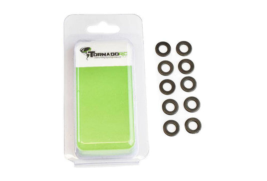 Tornado Rc M4 Std Washer 10 Per Pack - Trc-M4Washer - Aussie Hobbies 