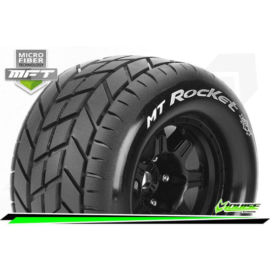 Louise MFT 1/8 MT-Rocket Monster Truck Tire Sport 0 Offset Black - Aussie Hobbies 