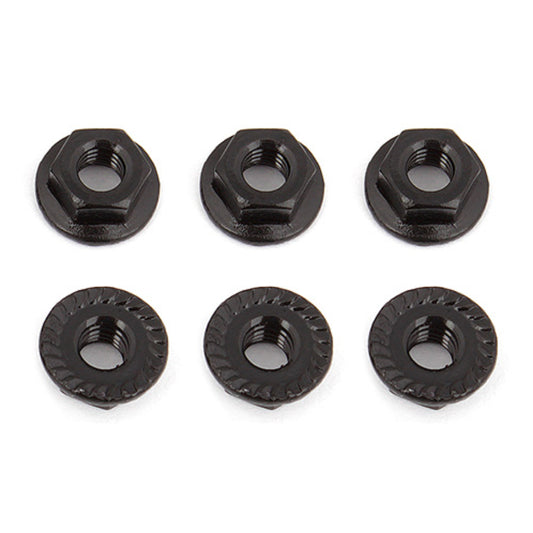 Team Associated M4 Serrated Nut 91738 - Aussie Hobbies 