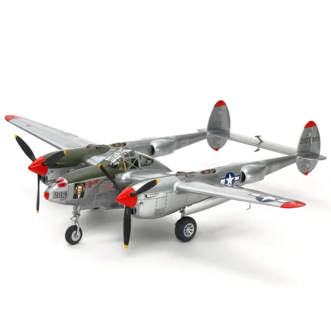 Tamiya Lockheed® P-38J Lightning® 1:48 Plastic Model Kit