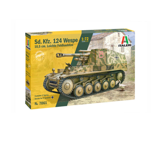 Italeri 7061S 1/72 Sd.Kfz. 124 Wespe