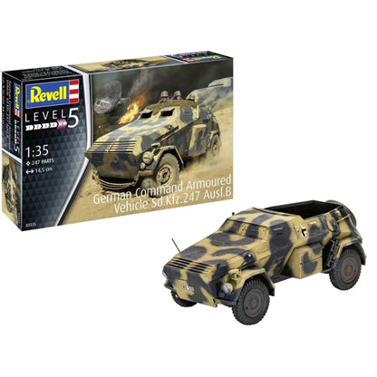 Revell 03335 1/35 German Armoured Command Car Sd. Kfz. 247 Ausf. B