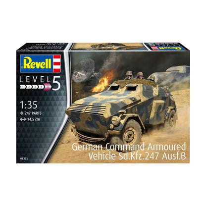 Revell 03335 1/35 German Armoured Command Car Sd. Kfz. 247 Ausf. B