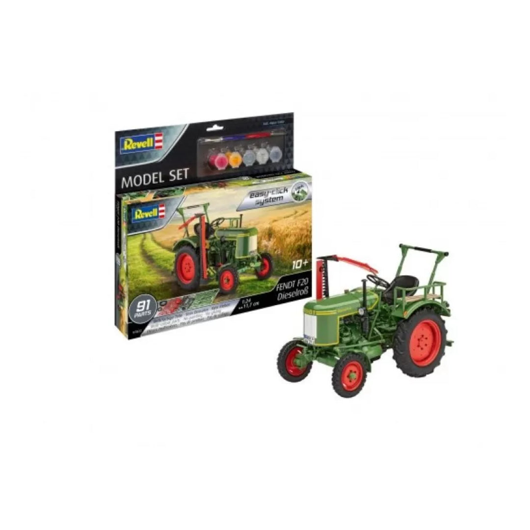 Revell 1/24 Fendt F20 Dieselross Tractor Scale Model Kit