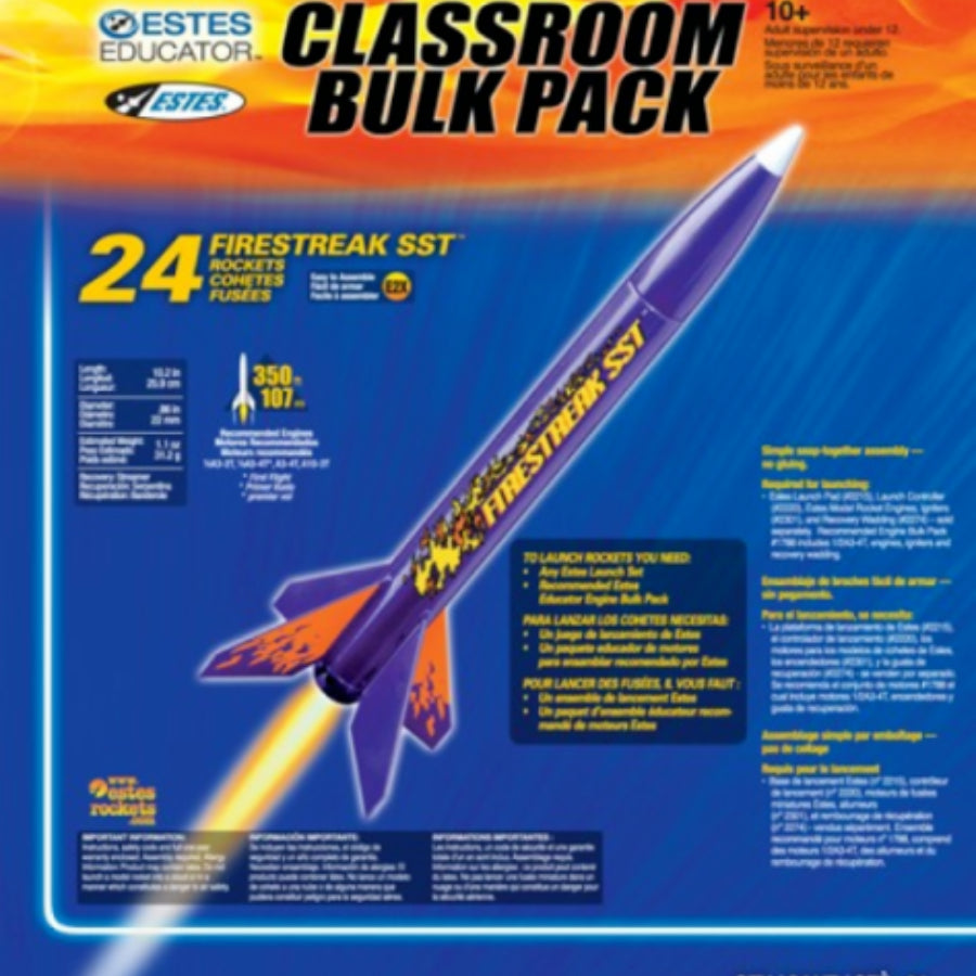 Estes Bulk Firestreak SST Rockets E2X