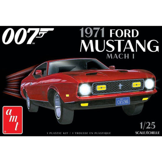 AMT James Bond 1971 Ford Mustang Mach I 2T Plastic Model Kit