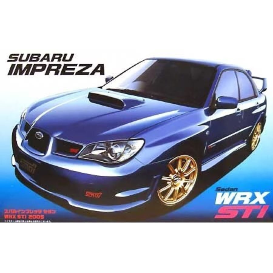 Fujimi Subaru GH-GDB New Impreza Sedan WRX STi ID-83 1:24 Plastic Model Kit