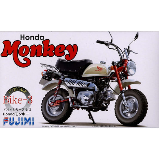 Fujimi Honda Monkey Bike-No3 1:12 Plastic Model Kit