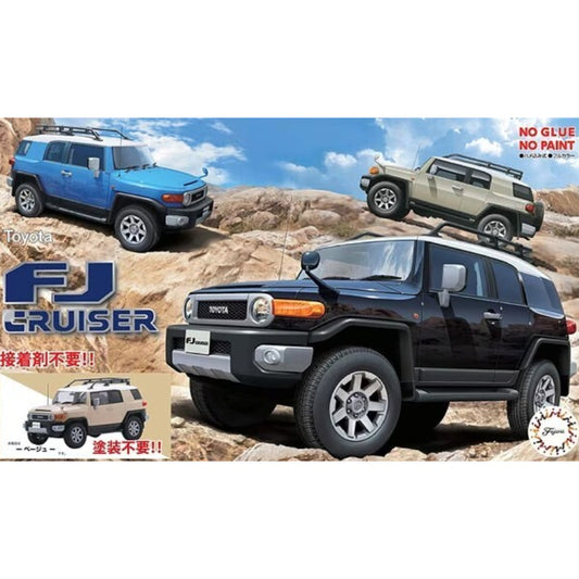 Fujimi Toyota FJ Cruiser Beige C-NX-9 EX-3 1:24 Plastic Model Kit