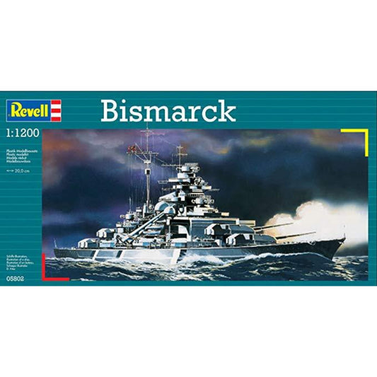 Revell Bismarck 1:1200 Plastic Model Kit