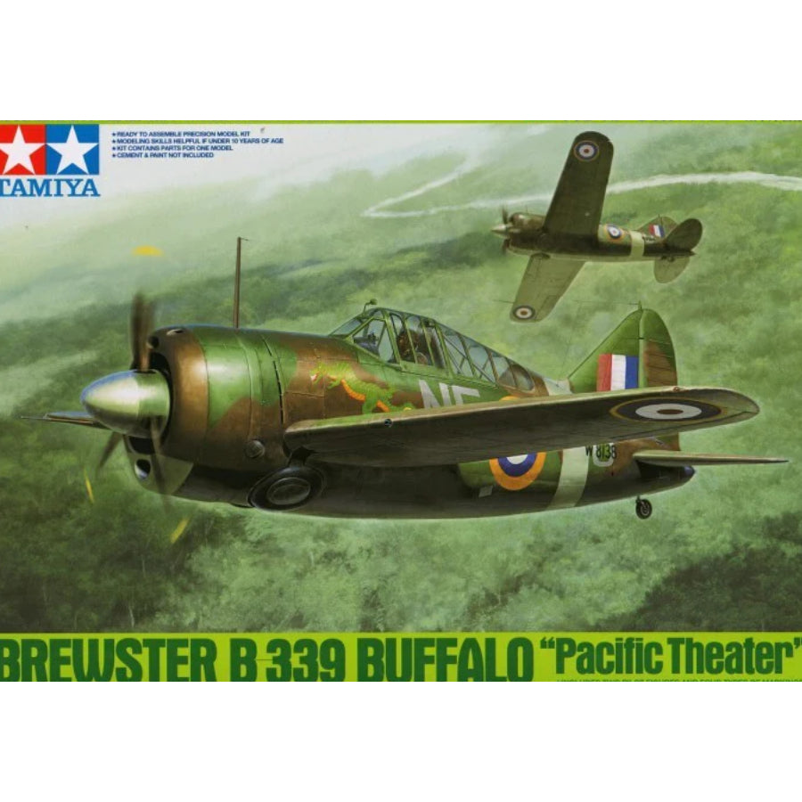 Tamiya 1/48 Brewster B-339 Buffalo "Pacific Theater"