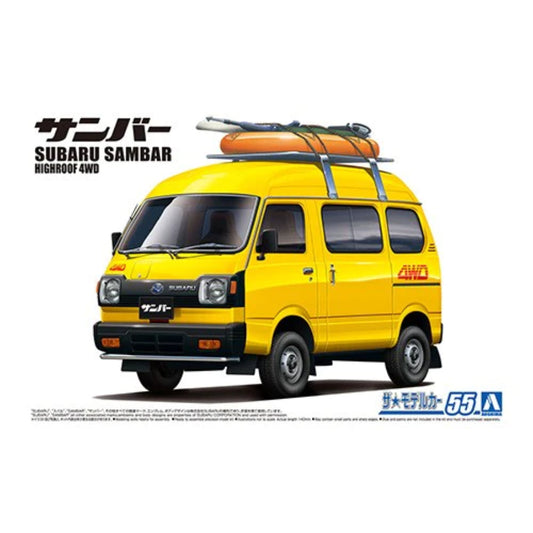 Aoshima 1/24 Subaru TT1 Sambar High-Roof  4WD '80