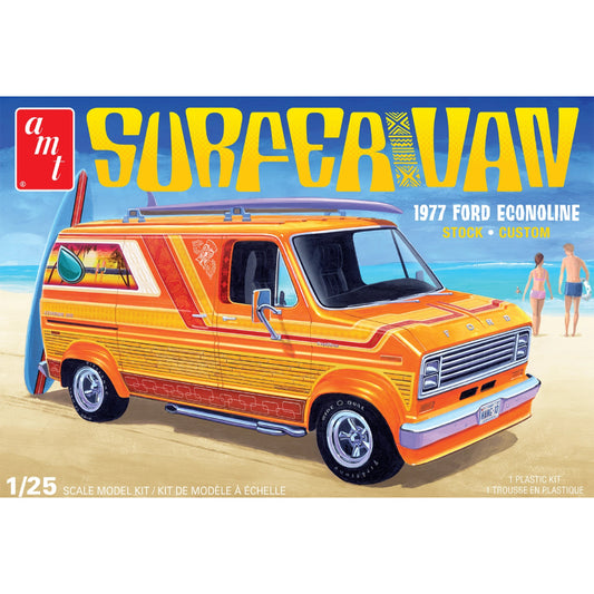 AMT 1/25 1977 Ford Surfer Van 2T Plastic Model Kit