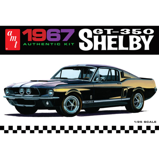 AMT 1/25 1967 Shelby GT350 - White Plastic Model Kit