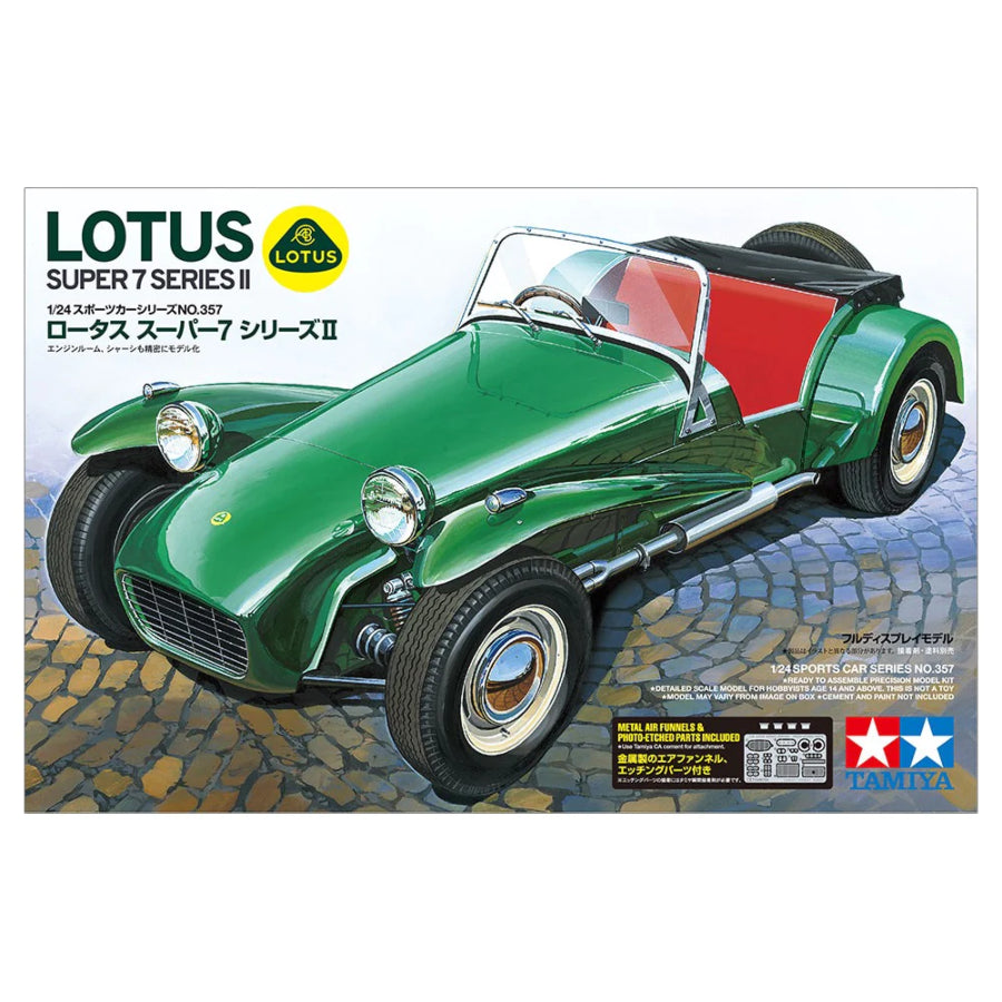 Tamiya Lotus Super 7 Series II 1:24 Plastic Model Kit