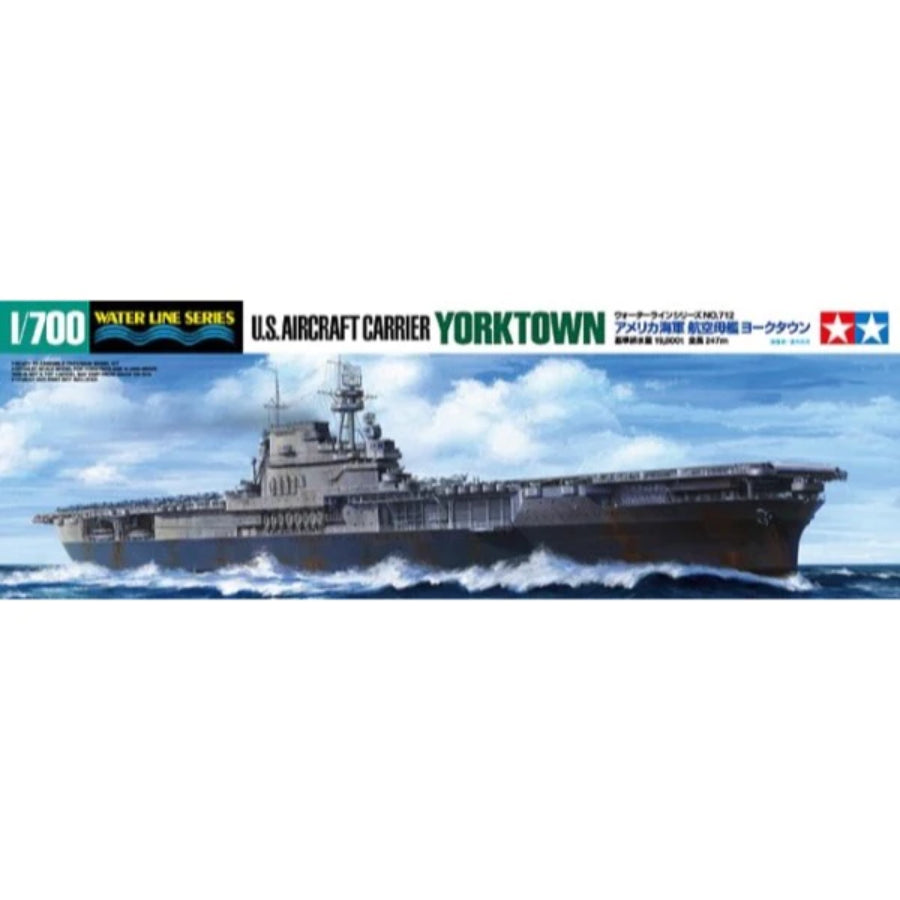 Tamiya 31712 1/700 USS Yorktown Aircraft Carrier