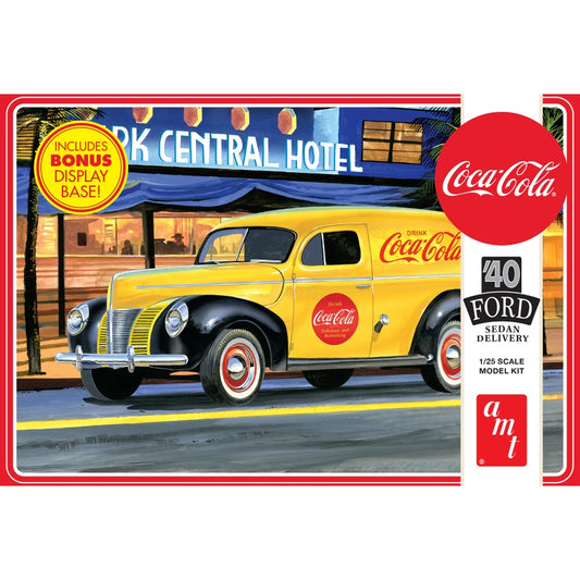 AMT Coca Cola 1940 Ford Sedan Delivery 1:25 Plastic Model Kit