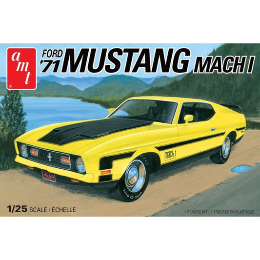 AMT 1:25 1971 Ford Mustang Mach 1 Plastic Model Kit