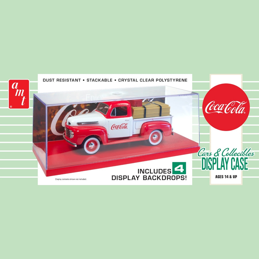 AMT 1:25 Coca Cola Cars & Collectibles Display Case