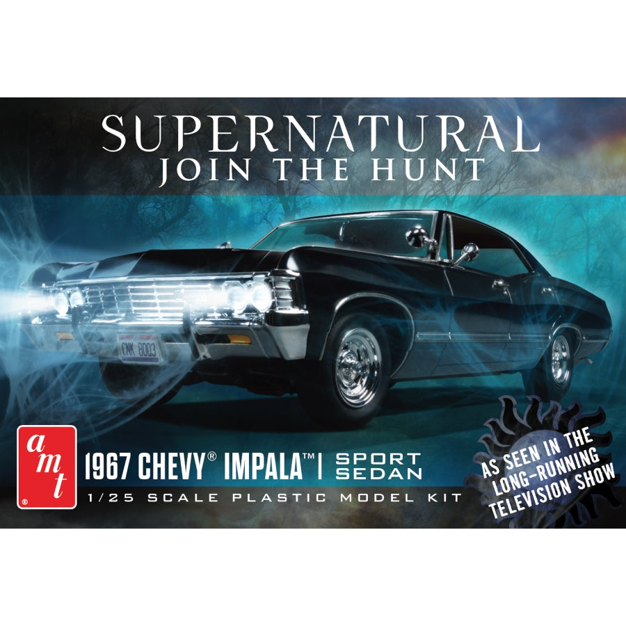 AMT 1967 Chevy Impala 4-Door Nighthunter 1:25 Plastic Model Kit