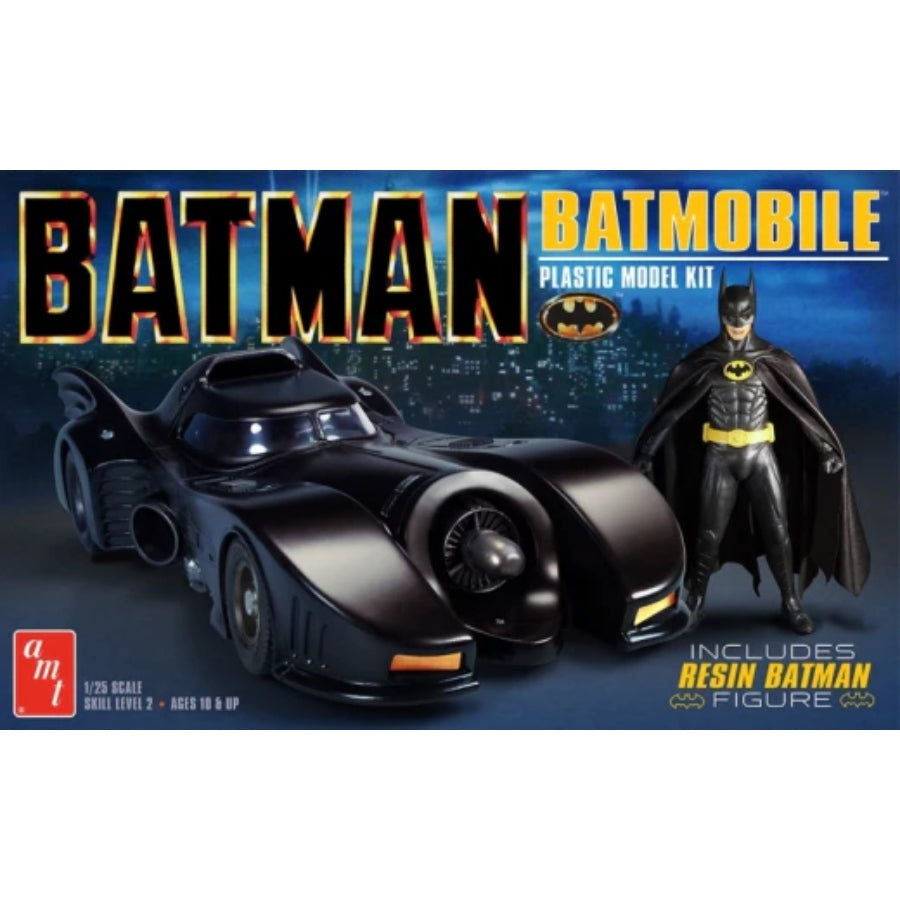 AMT Batman 1989 w/Resin Batman Figure 1:25 Plastic Model Kit