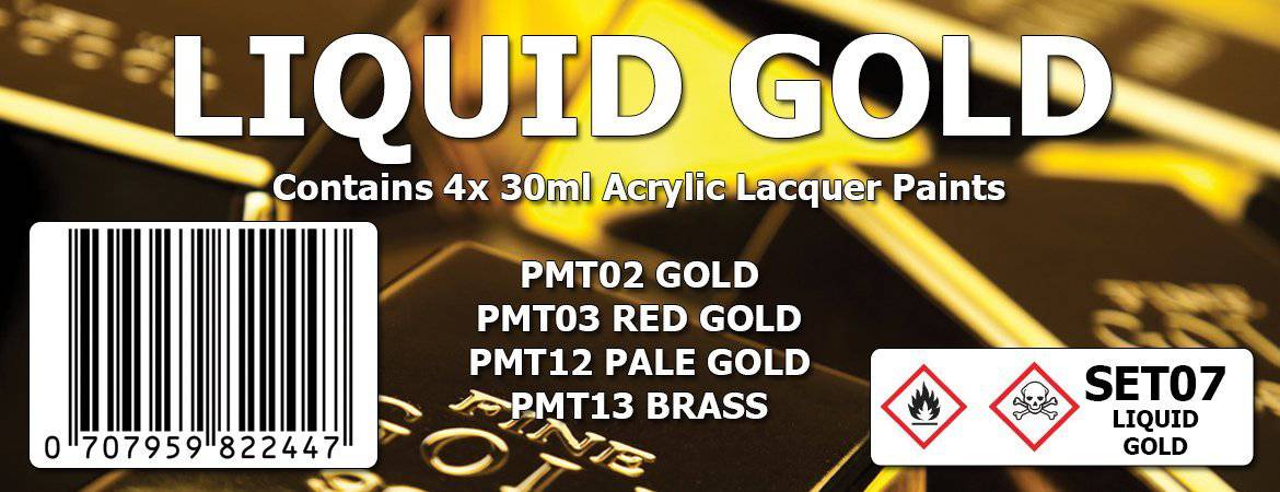 LIQUID GOLD Colour Set - Aussie Hobbies 