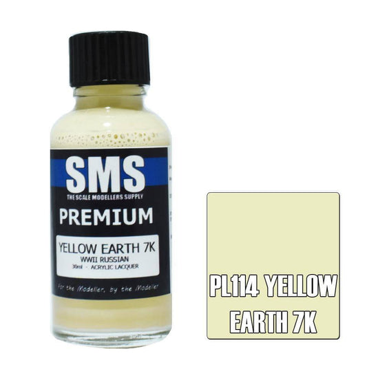 Premium YELLOW EARTH 7K 30ml - Aussie Hobbies 