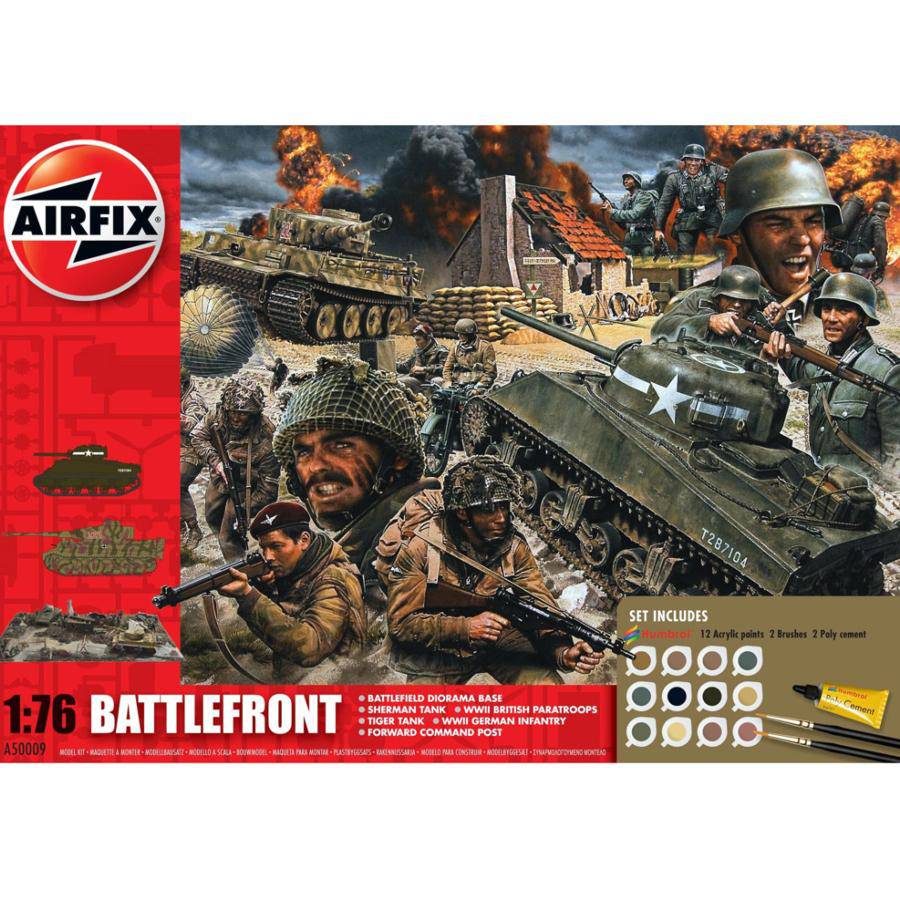 AirFix D-Day 75th Anniversary Battle Gift Set Plastic Model Kit - Aussie Hobbies 