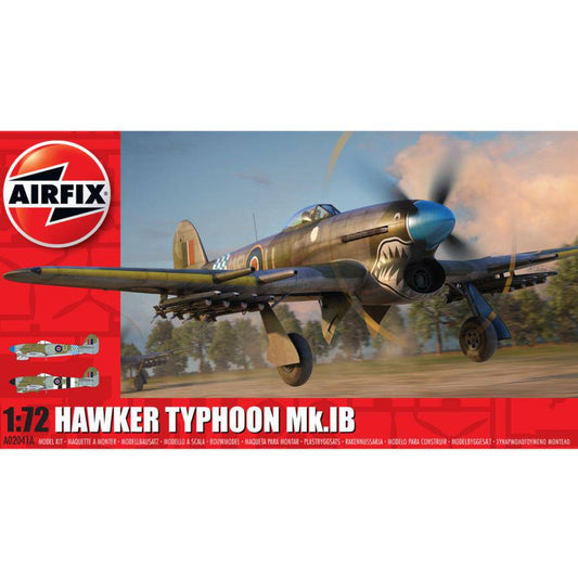 AirFix Hawker Typhoon MK.IB 1:72 Plastic Model Kit - Aussie Hobbies 