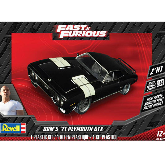 Revell Doms 71 Plymouth GTX - Aussie Hobbies 