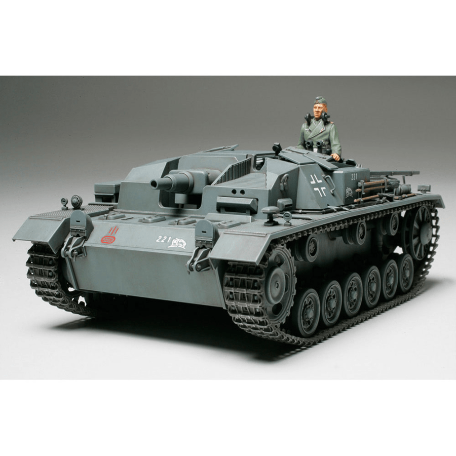 Tamiya Sturmgeschutz III Ausf.B Plastic Model Kit - Aussie Hobbies 