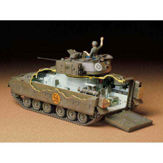 Tamiya U.S. M2 Bradley IFV Plastic Model Kit - Aussie Hobbies 