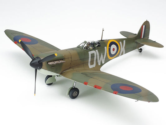 Tamiya Supermarine Spitfire MK.I 1:48 Plastic Model Kit - Aussie Hobbies 